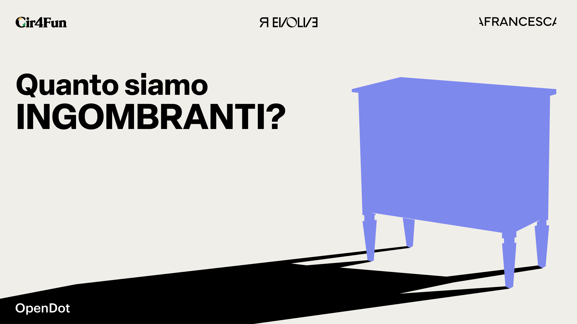 Quanto siamo ingombranti?
